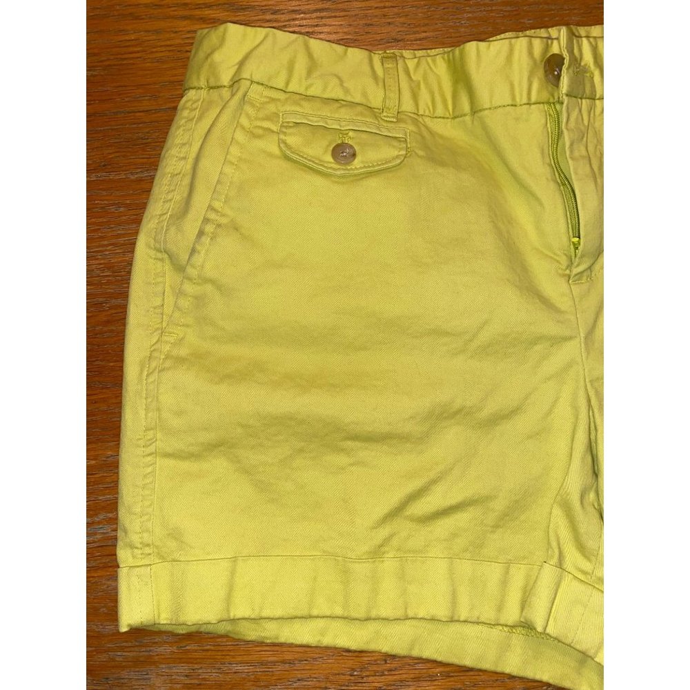 Banana Republic Lime Green Shorts-10 - Picture 2 of 4